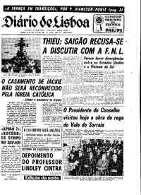 Sábado, 19 de Outubro de 1968 (3ª edição)