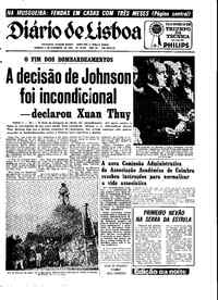 Sábado, 2 de Novembro de 1968 (3ª edição)