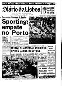 Domingo,  3 de Novembro de 1968 (2ª edição)