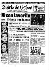 Segunda, 4 de Novembro de 1968 (1ª edição)