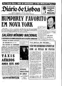 Segunda, 4 de Novembro de 1968 (4ª edição)