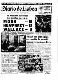 Terça,  5 de Novembro de 1968 (2ª edição)