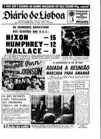 Terça,  5 de Novembro de 1968 (3ª edição)