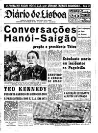 Sexta,  8 de Novembro de 1968 (2ª edição)