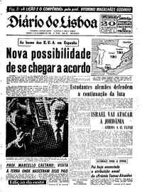 Sábado,  9 de Novembro de 1968 (3ª edição)