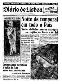 Sexta, 15 de Novembro de 1968 (1ª edição)