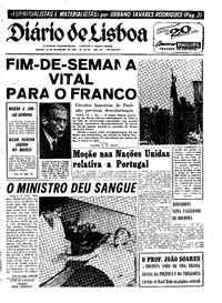 Sábado, 16 de Novembro de 1968 (1ª edição)