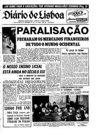 Quarta, 20 de Novembro de 1968 (1ª edição)