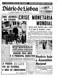 Segunda, 25 de Novembro de 1968 (1ª edição)