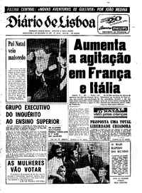 Quinta, 5 de Dezembro de 1968 (2ª edição)