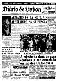 Sábado,  7 de Dezembro de 1968 (3ª edição)