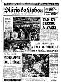 Domingo,  8 de Dezembro de 1968 (2ª edição)