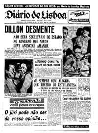 Terça, 10 de Dezembro de 1968 (4ª edição)