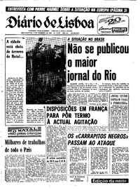 Segunda, 16 de Dezembro de 1968 (3ª edição)