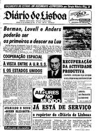 Sábado, 28 de Dezembro de 1968 (3ª edição)