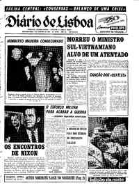 Segunda,  6 de Janeiro de 1969 (3ª edição)