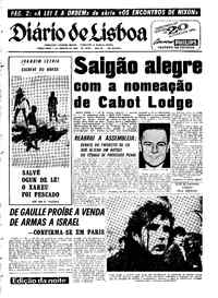 Terça,  7 de Janeiro de 1969 (3ª edição)