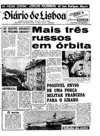 Quarta, 15 de Janeiro de 1969 (3ª edição)