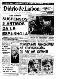 Sábado, 25 de Janeiro de 1969 (1ª edição)