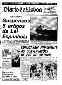 Sábado, 25 de Janeiro de 1969 (2ª edição)