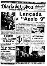 Segunda,  3 de Março de 1969 (3ª edição)