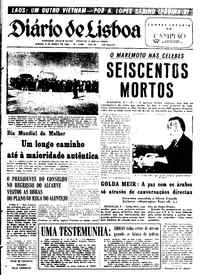 Sábado,  8 de Março de 1969 (1ª edição)