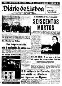 Sábado,  8 de Março de 1969 (3ª edição)