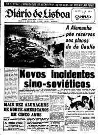 Sábado, 15 de Março de 1969 (2ª edição)