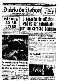 Sábado,  5 de Abril de 1969 (1ª edição)