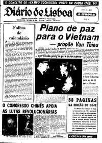 Segunda,  7 de Abril de 1969 (3ª edição)