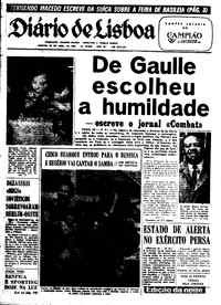 Sábado, 26 de Abril de 1969 (3ª edição)