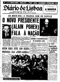 Segunda, 28 de Abril de 1969 (4ª edição)