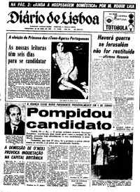 Terça, 29 de Abril de 1969 (2ª edição)