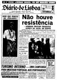 Quarta, 30 de Abril de 1969 (3ª edição)