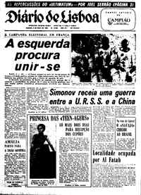 Sábado,  3 de Maio de 1969 (2ª edição)