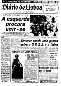 Sábado,  3 de Maio de 1969 (3ª edição)