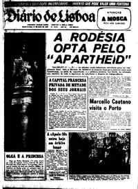 Quarta, 21 de Maio de 1969 (1ª edição)