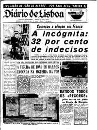 Domingo,  1 de Junho de 1969 (1ª edição)