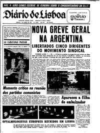 Sábado,  7 de Junho de 1969 (1ª edição)