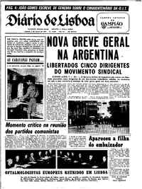 Sábado,  7 de Junho de 1969 (2ª edição)