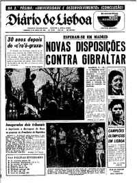 Domingo,  8 de Junho de 1969 (2ª edição)