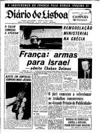 Sábado, 28 de Junho de 1969 (1ª edição)