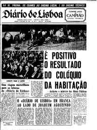 Sábado,  5 de Julho de 1969 (1ª edição)