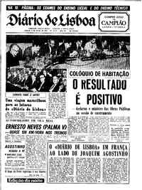 Sábado,  5 de Julho de 1969 (4ª edição)