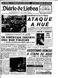 Sábado, 12 de Julho de 1969 (3ª edição)