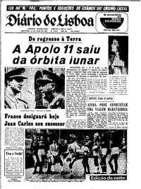 Terça, 22 de Julho de 1969 (4ª edição)