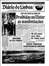 Quarta, 13 de Agosto de 1969 (3ª edição)