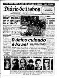 Sábado, 23 de Agosto de 1969 (1ª edição)