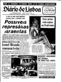 Sábado, 30 de Agosto de 1969 (3ª edição)