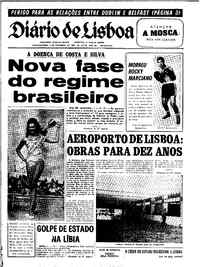 Segunda,  1 de Setembro de 1969 (1ª edição)